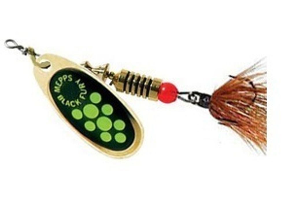 Блесна для рыбалки вращающаяся Mepps BLACK FURY MOUCHE