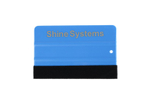 Shine Systems Выгонка жесткая синяя с черной микрофиброй 12,6*8см