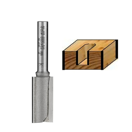 Фреза пазовая D 12 B 25 Z 2 хвостовик 6 WPW P241203