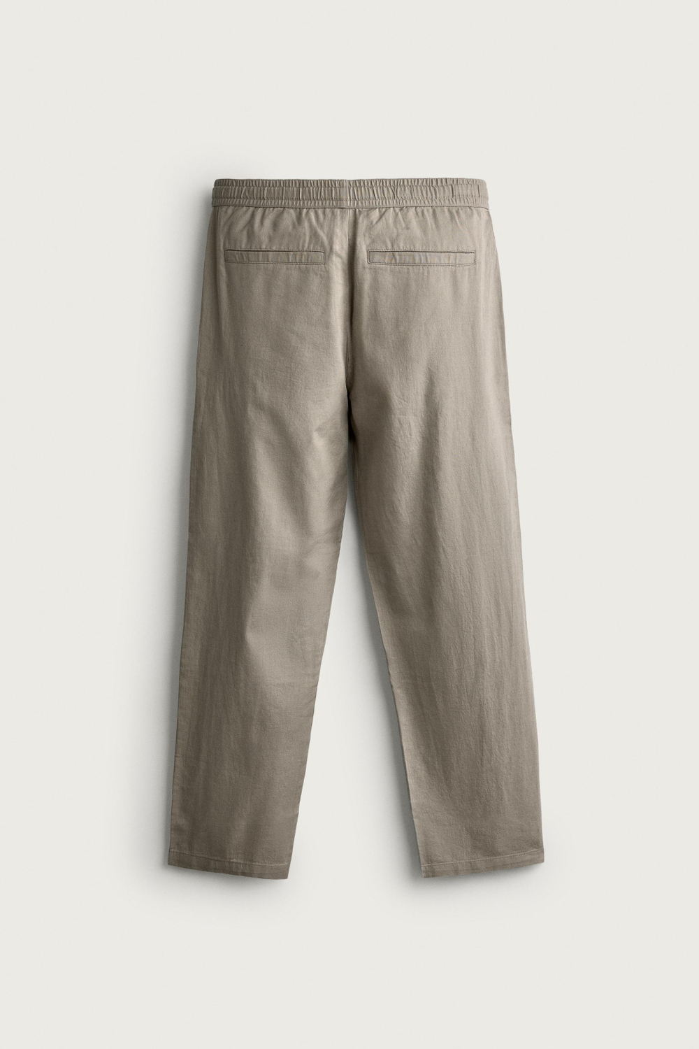 БРЮКИ RELAXED FIT ИЗ ХЛОПКА И ЛЬНА — ZARA · 4470/460