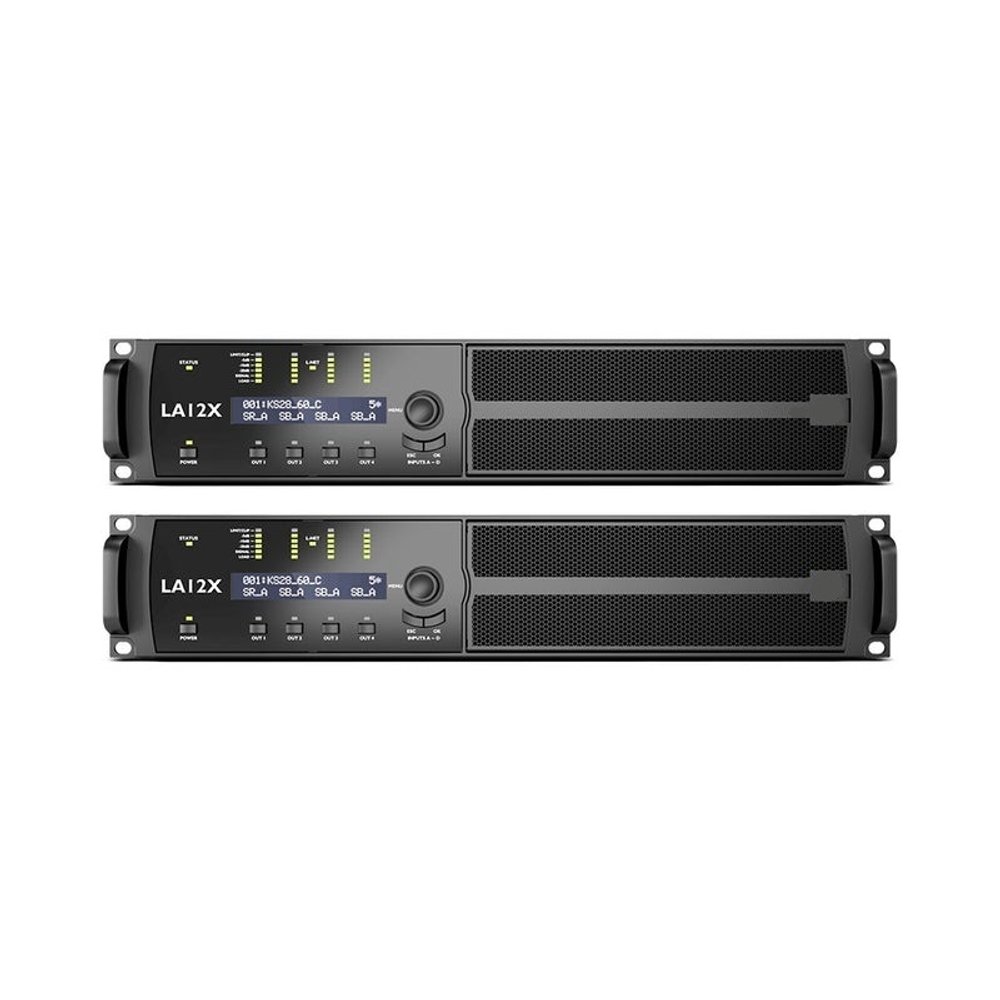 LA12X Усилитель мощности, 4х2600 Вт (Pro Copy 1:1)