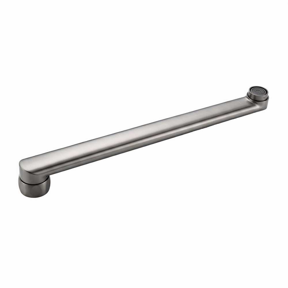 Излив для смесителя ванны L 35см  MIXLINE МЛ35Г (подвес)  ГРАФИТ