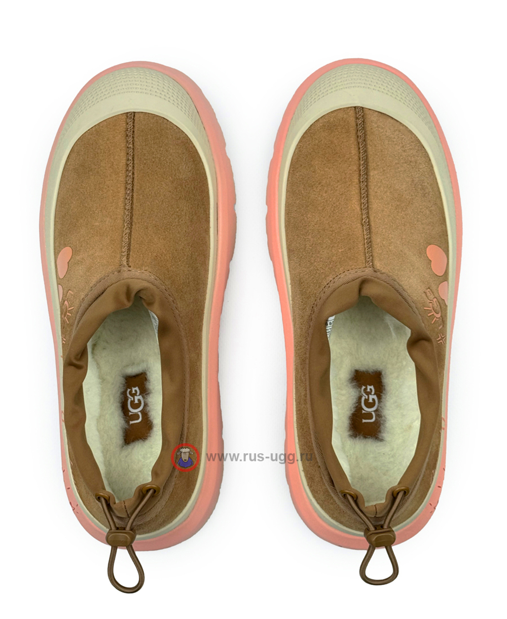 UGG TASMAN WEATHER HYBRID SLIPPER Chestnut/White A-11