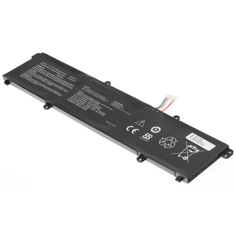Аккумулятор iBatt 3600mAh для ноутбука Asus V4050F (B31N1911, C31N1911)