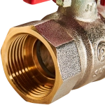 RBV-0004-2210220 ROMMER Кран шаровой, ВР/НР, ручка бабочка 3/4
