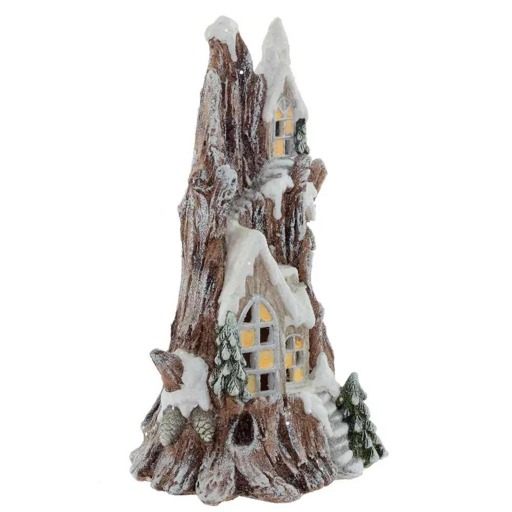 Фигурка декоративная "Домик" (подсветка, 3xAAA), L26 W22 H44 см