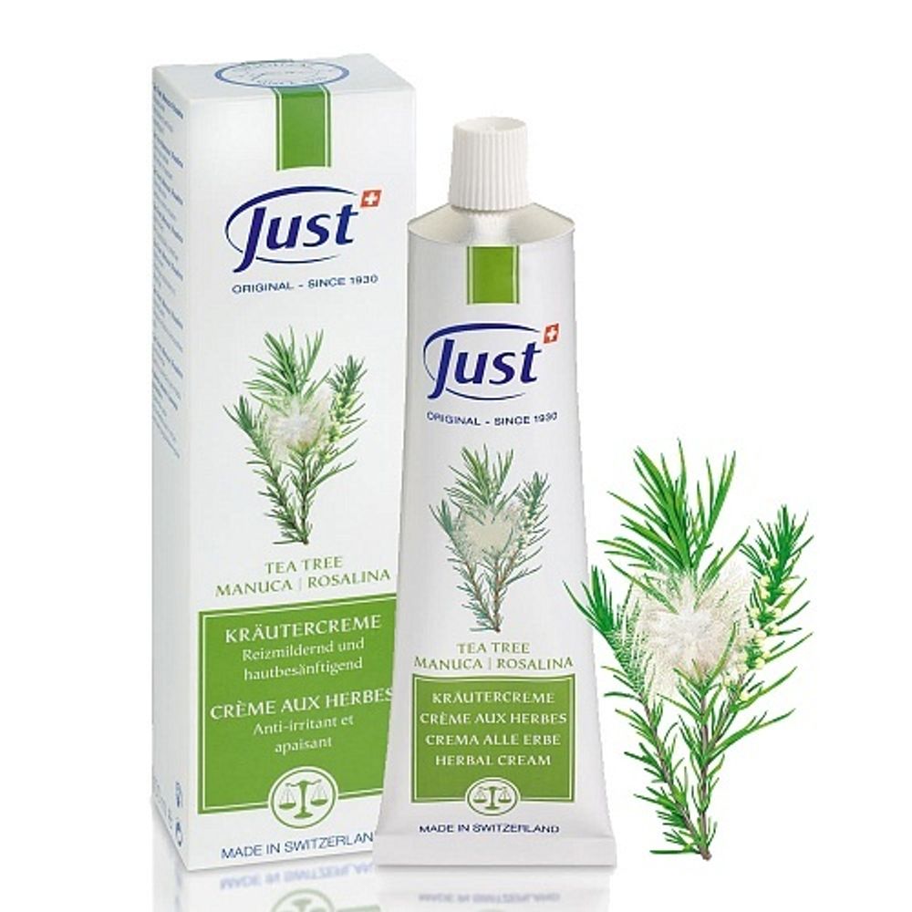 Крем JUST Tea tree Manuca/Rosalina Herbal Cream 100 мл