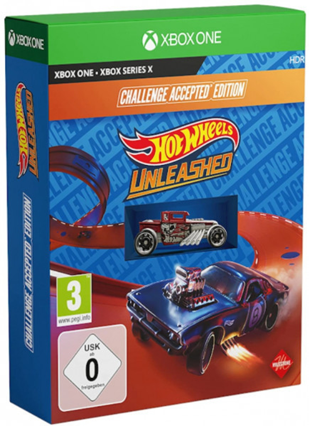 Hot Wheels Unleashed. Challenge Accepted Edition (диск для Xbox One/Series X, интерфейс и субтитры на русском языке)