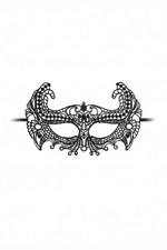 Кружевная маска ручной работы на глаза Empress Black Lace Mask (Цвет: черный)