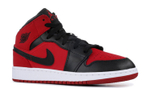 Jordan 1 Mid Gym Red Black GS