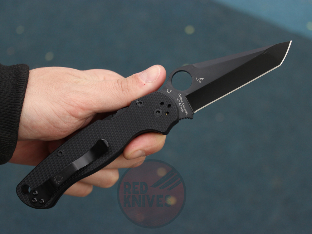 Нож Spyderco Paramilitary 2 Tanto Ч/Ч C81GTBK2