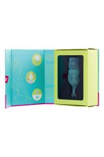 Набор менструальных чаш Satisfyer Feel secure Menstrual Cup темно-зеленый 2 шт