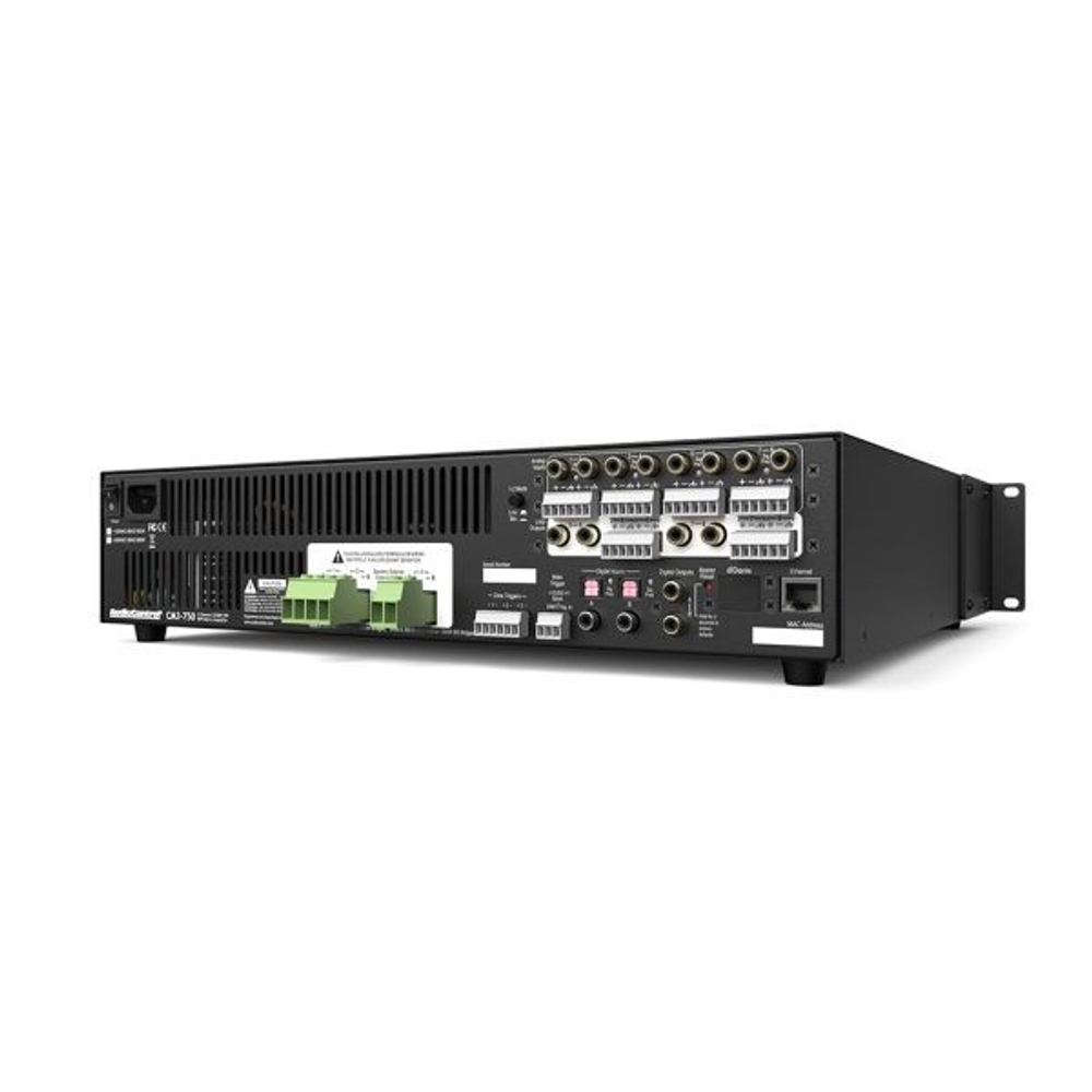 AudioControl CM3-750 Черный [BLACK] — 3-канальный сетевой матричный усилитель мощности