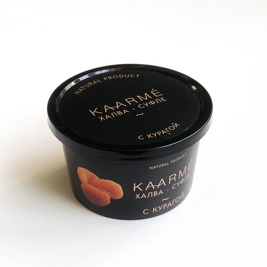 Халва подсолнечная с курагой, 250 г