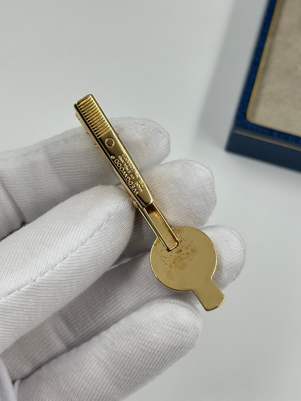 Комплект из запонок и зажима для галстука «Слон» Wedgwood