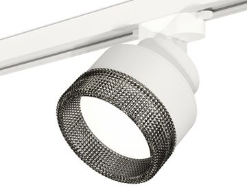 Комплект трекового светильника с композитным хрусталем 1*GX53 XT8101041 SWH/BK белый песок/тонированный (A2524, A2105, C8101, N8484) Ambrella