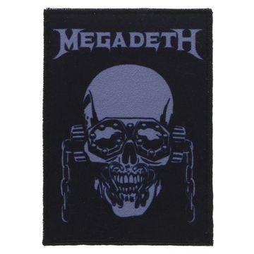 Нашивка Megadeth череп (7159)
