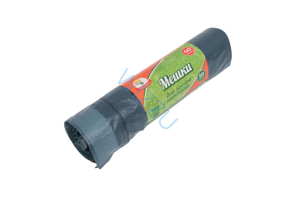 Пакет для мусора 60л Max Man 10  шт с завязками 1/30