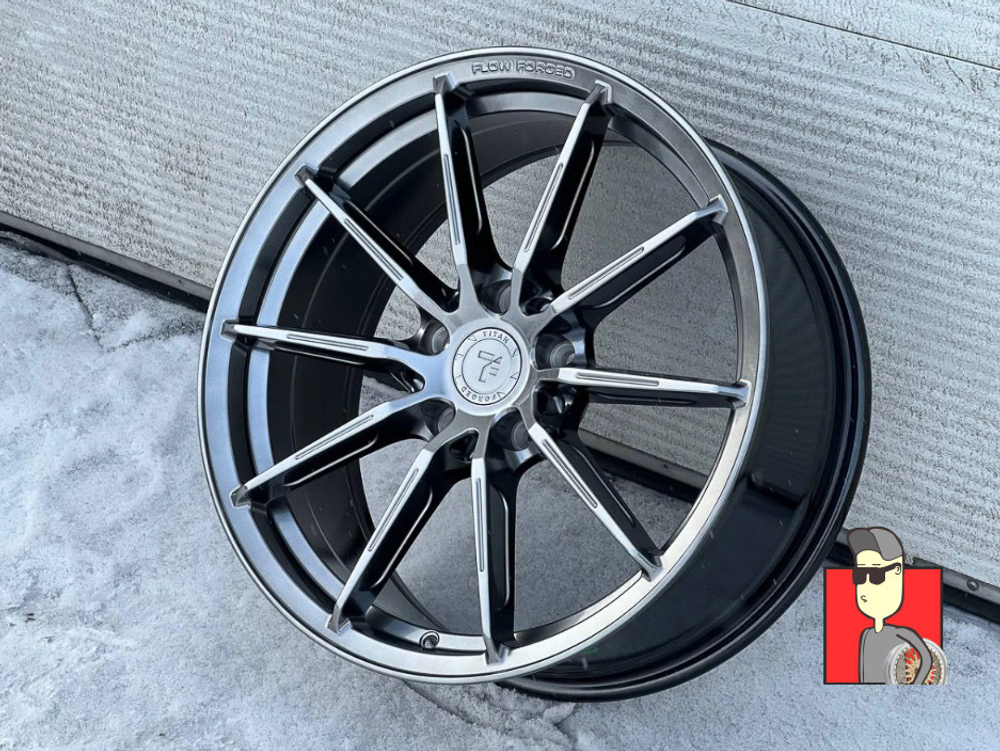 Комплект дисков Brixton Flow From Titan Forged TF34 18x8 et35 5x112
