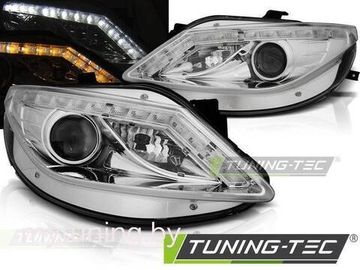Передние фары Daylight для Seat Ibiza 6J (08-12) Chrome