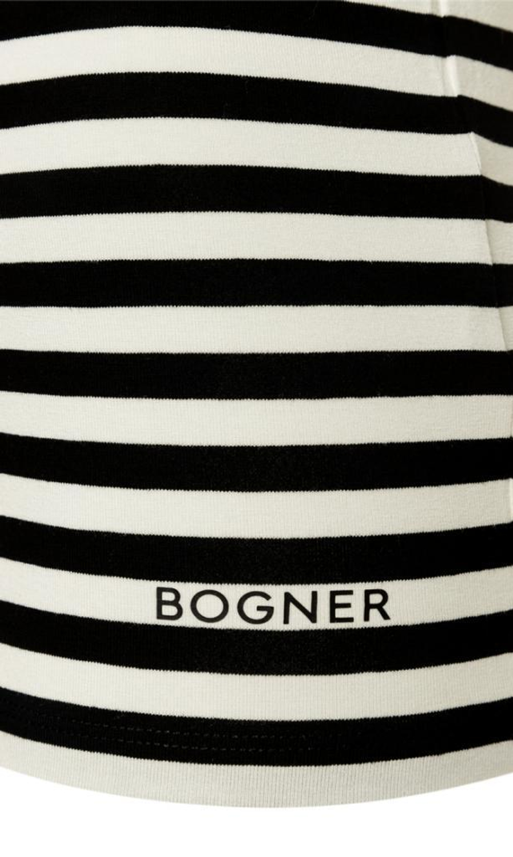 Футболка BOGNER LOUNA в черно-белую полоску