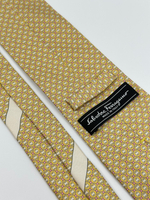 Галстук Salvatore Ferragamo жёлтый