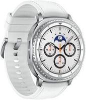 Смарт-часы Samsung Galaxy Watch8 Classic LTE 46mm [корпус - серебристый, ремешок - белый, 1.34