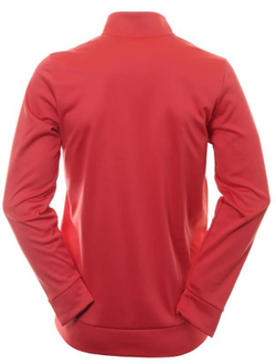 Мужская теннисная кофта Under Armour Men's Armour Fleece 1/4 Zip - красный