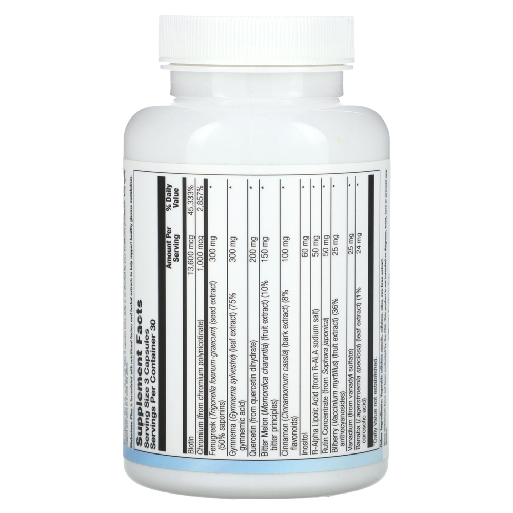 Nutra BioGenesis, Diabetone Plus, 90 капсул