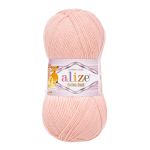 Пряжа Alize (Ализе) Cotton Gold / уп.5 мот. по 100 г, 330м, 393 светло-розовый A