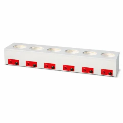 Колбонагреватель аналоговый шестиместный HMF-605 Optimum, 500 мл