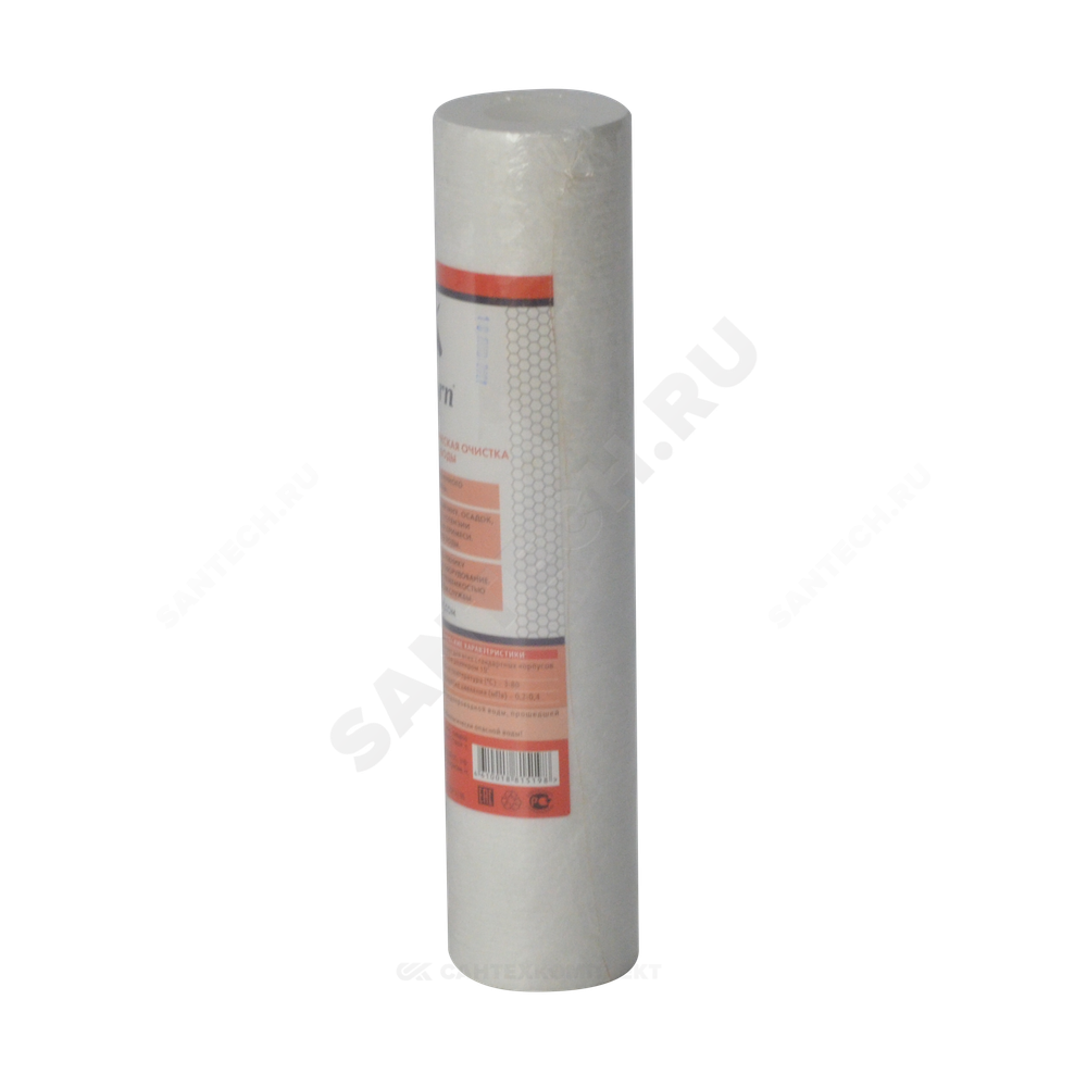 Картридж механический вспененный полипропилен 5 мкм Slim Line 10" Unicorn PS 1005 HOT