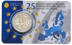 2 евро 2019 Бельгия - 25 летие Европейского валютного института (в буклете)