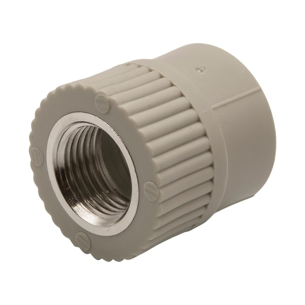 Муфта комб. вн 25х1/2'' EVER® СЕРЫЙ (Россия)