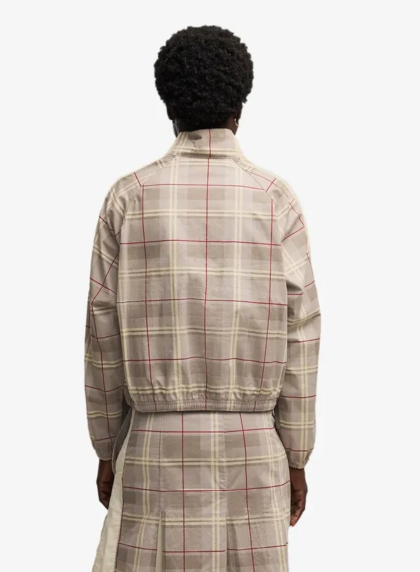 Ветровка женская PUMA T7 Relaxed Tartan Woven Jacket