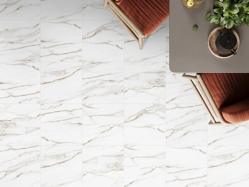 Роял бел КГ 01 / Royal white PG 01  450х450 (1-й сорт)