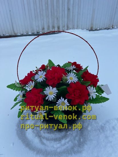 Ритуальная Корзина КЗЛ-7