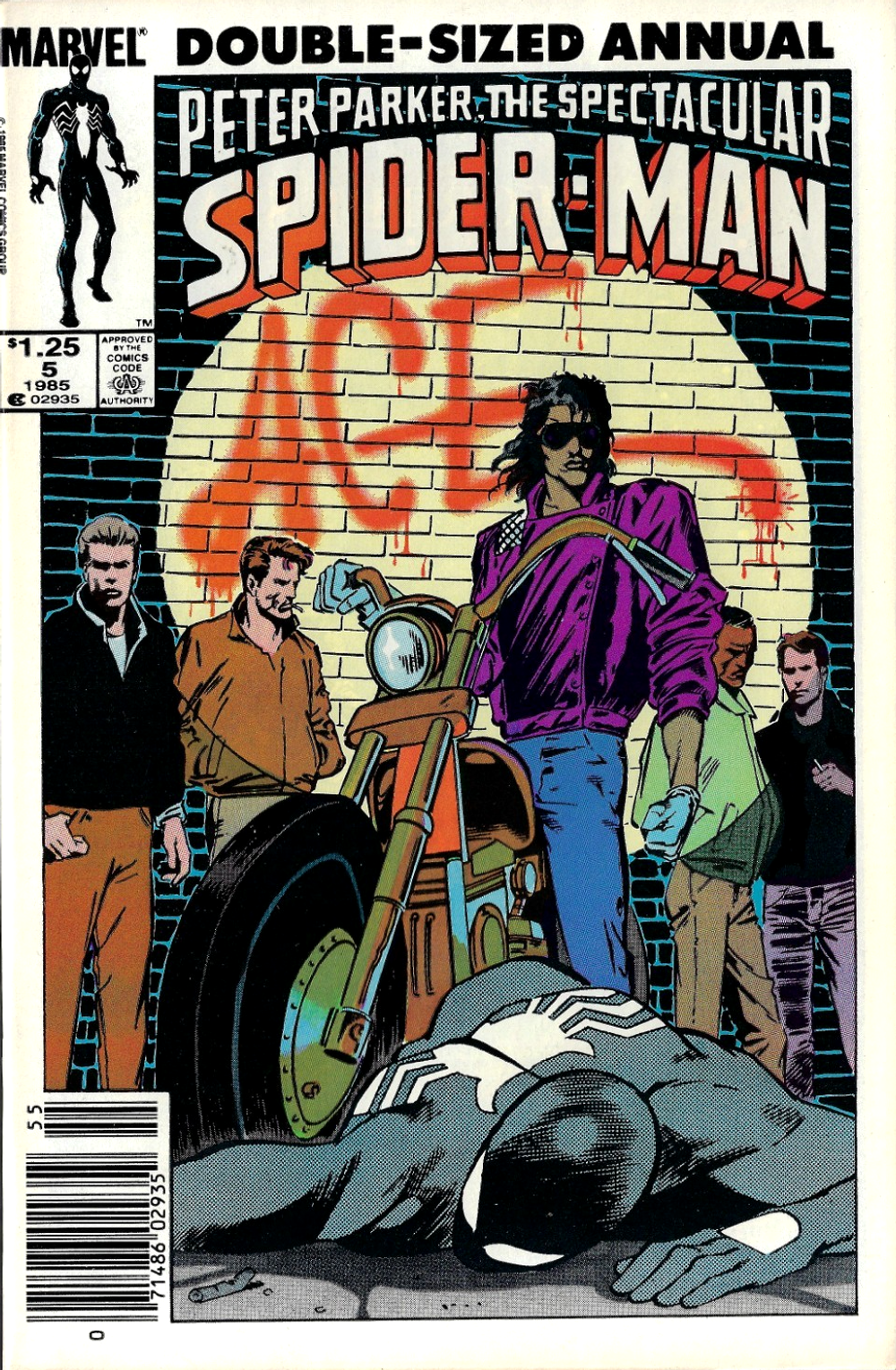 Комикс Parker, The Spectacular Spider-Man double-sized annual #5-6 parts 1-2