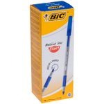 Ручка шариковая Bic "Round Stic Exact" синяя, 0,7мм, грип, 1шт