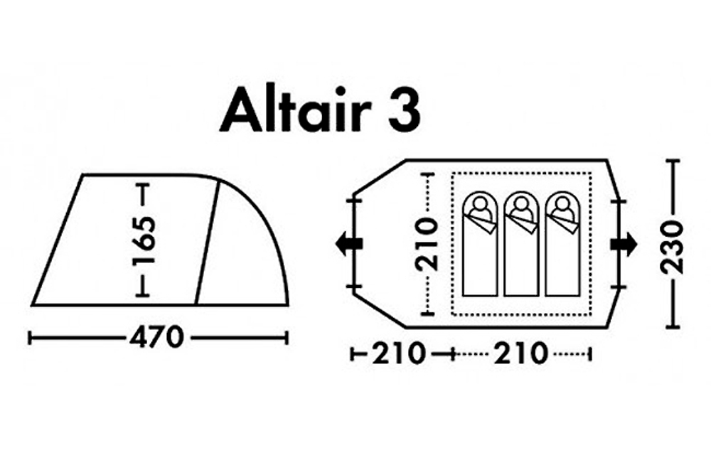 Палатка FHM Altair 3