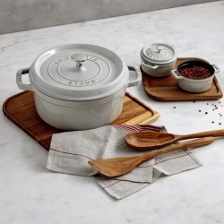 STAUB Набор из 4 мини-кокотниц 200мл 10см античная бирюза 40508-159-0