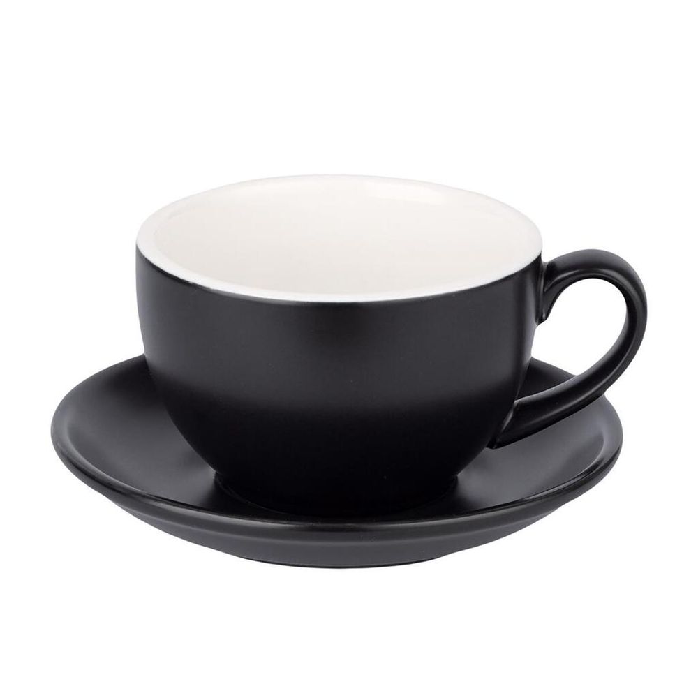 Чайная пара 300 мл черная матовая d 10,3 см h6,6 см Barista (Бариста) P.L. Proff Cuisine [6]