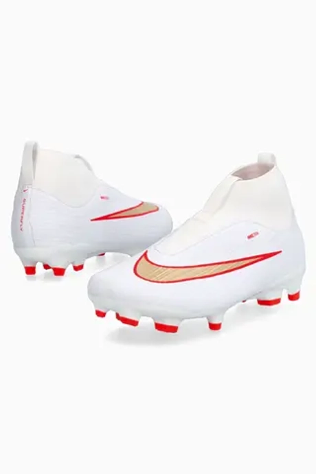 Бутсы Nike Zoom Mercurial Superfly 11 Academy FG/MG Junior - белый