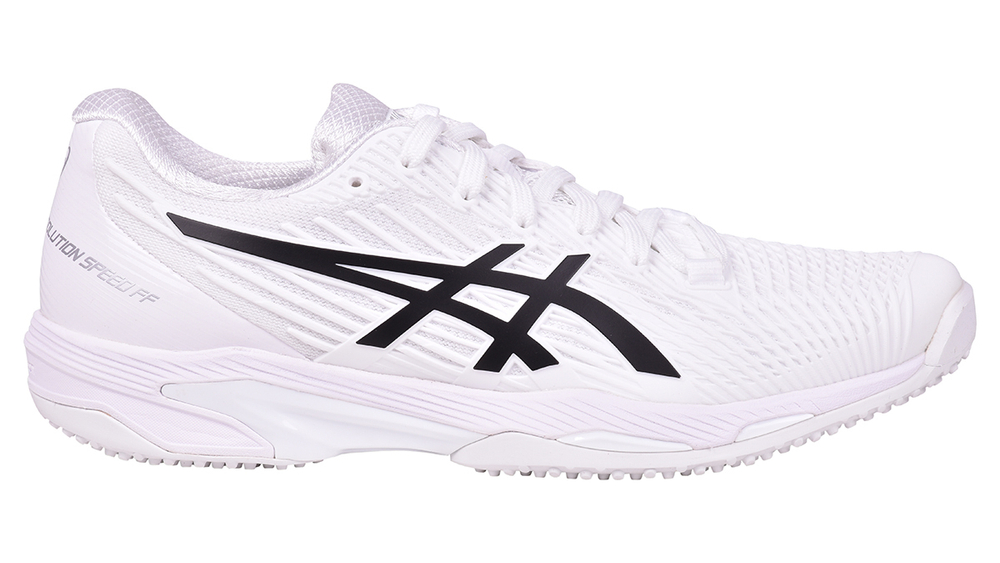 Мужские кроссовки теннисные Asics Solution Speed FF 2 Grass - белый, черный