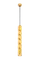 Светильник подвесной Rilon 1016G-L GOLD, 10 Вт, золотой