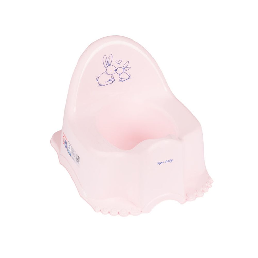 Горшок детский "Кролики" (Little Bunny) (pink-розовый) Горшок детский "Кролики" (Little Bunny) (pink-розовый)