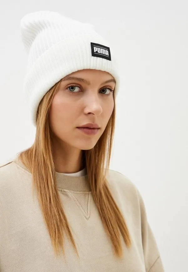 Шапка взрослая PUMA Ribbed Classic Cuff Beanie