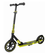 Самокат Tech Team Comfort 230R black/green 1/2 чёрный/зелёный