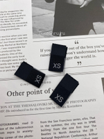 Размерник черный "XS" 14 мм