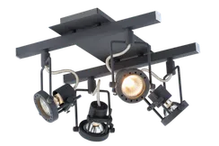 Светильник Sfera Sveta 8016-04/H402K BK, 4×15 Вт, чёрный